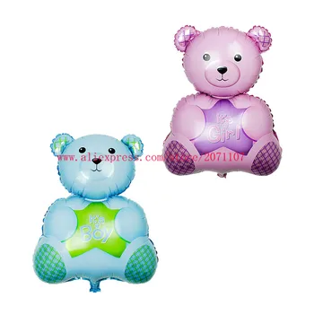 Lucky 50pcs/lot Blue/Pink Baby Bear Balloon Baby Shower Foil Baby Boy Girl Balloons Birthday Party Decoration Mylar Globos Toys
Lucky 50pcs/lot Blue/Pink Baby Bear Balloon Baby Shower Foil Baby Boy Girl Balloons Birthday Party Decoration Mylar Globos Toys