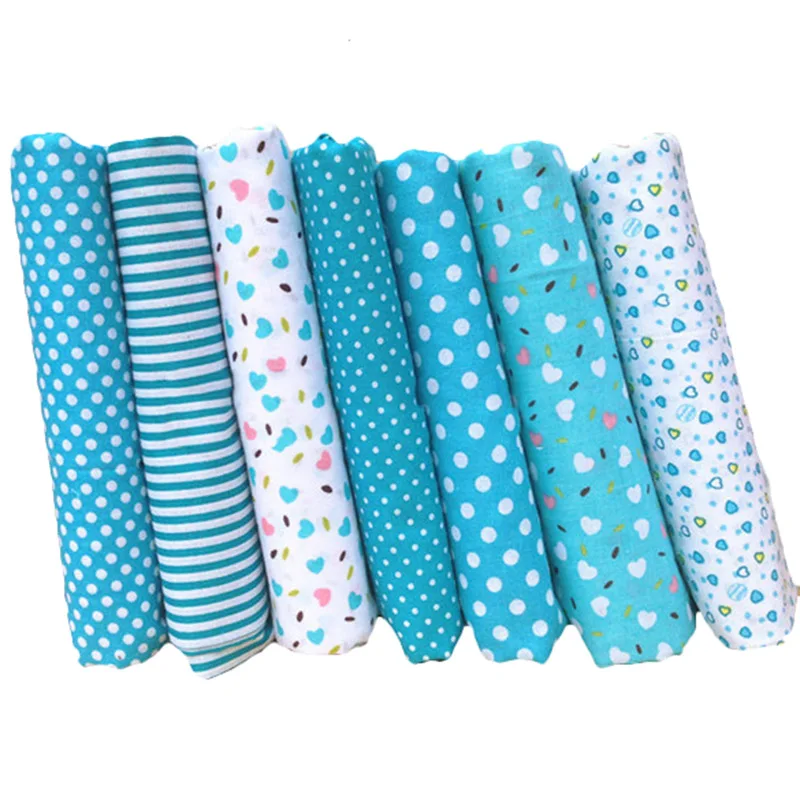 Hoomall 7PCs Cotton Fabric Cloth Handmade Sewing Material Fabrics For Patchwork Curtains Blue Patchwork Accessories DIY 25x25cm
Hoomall 7PCs Cotton Fabric Cloth Handmade Sewing Material Fabrics For Patchwork Curtains Blue Patchwork Accessories DIY 25x25cm