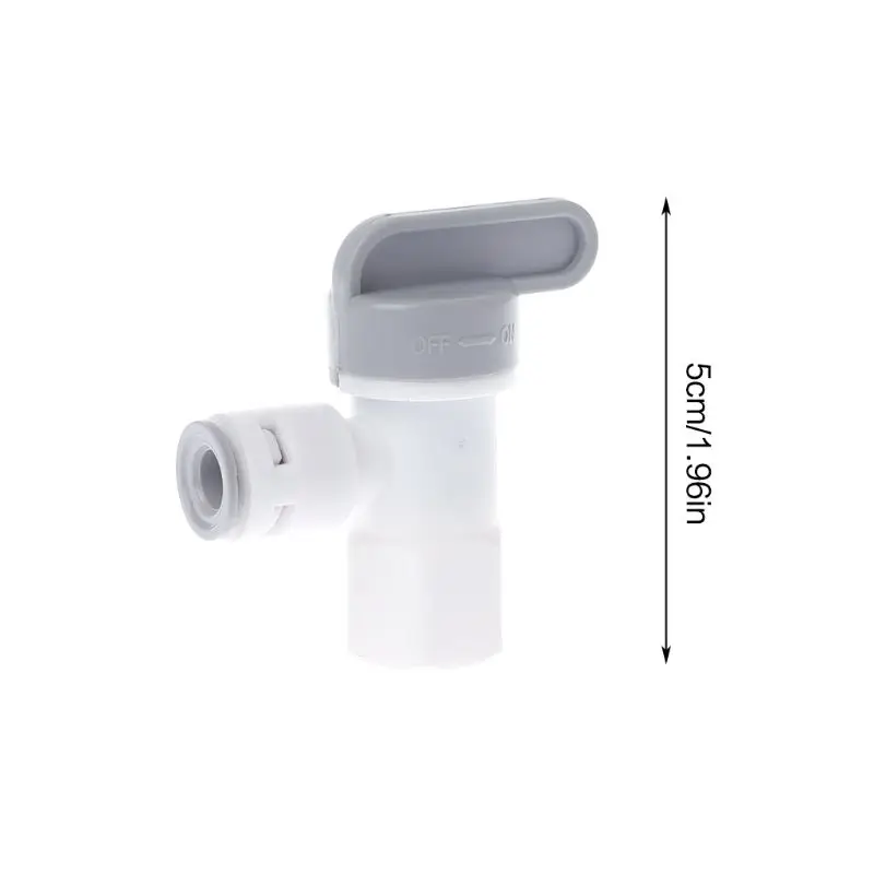 Tank Angle Ball Valve 1/4'' Tube For RO Reverse Osmosis Filter System Purifier Mar28
Tank Angle Ball Valve 1/4'' Tube For RO Reverse Osmosis Filter System Purifier Mar28