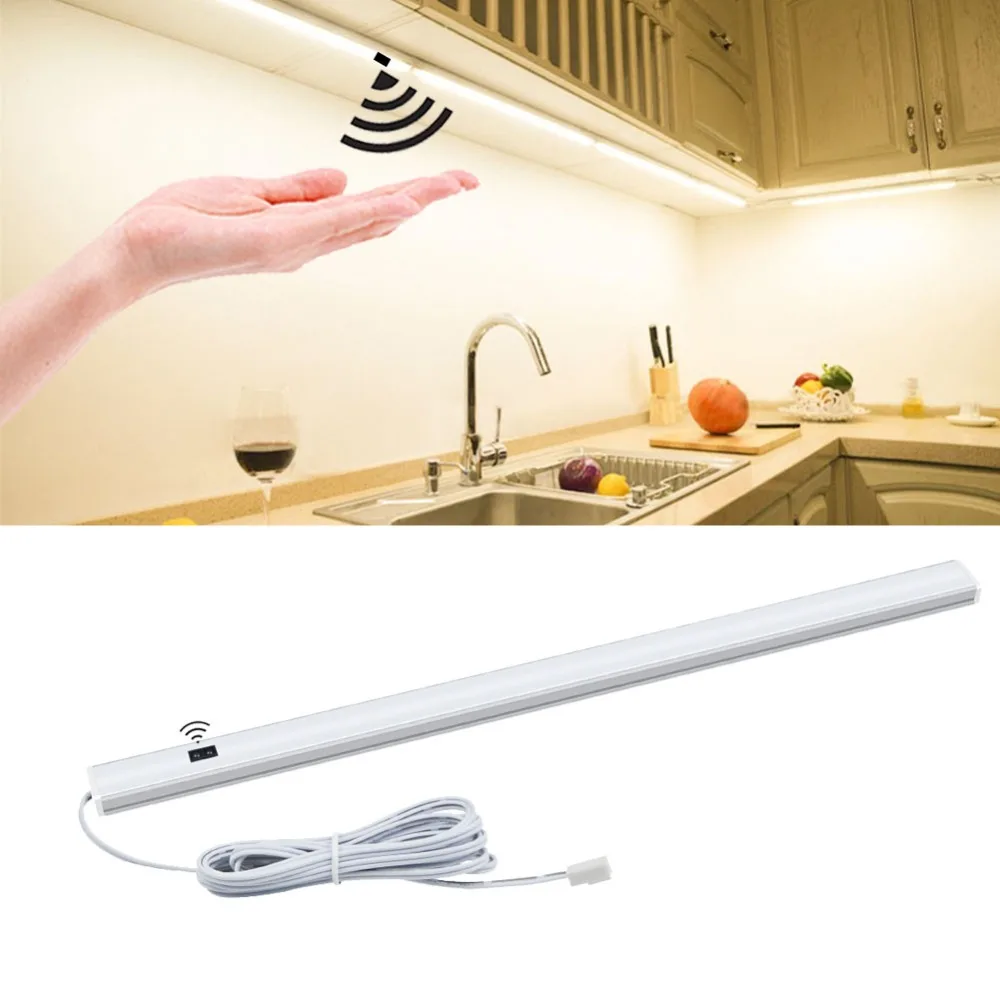 Hand Sweep Switch Motion Sensor LED 12V Bar Light Strips Cabinet Kitchen Light Bedroom Wardrobe Closet Night Lamp 30/40/50cm
Hand Sweep Switch Motion Sensor LED 12V Bar Light Strips Cabinet Kitchen Light Bedroom Wardrobe Closet Night Lamp 30/40/50cm