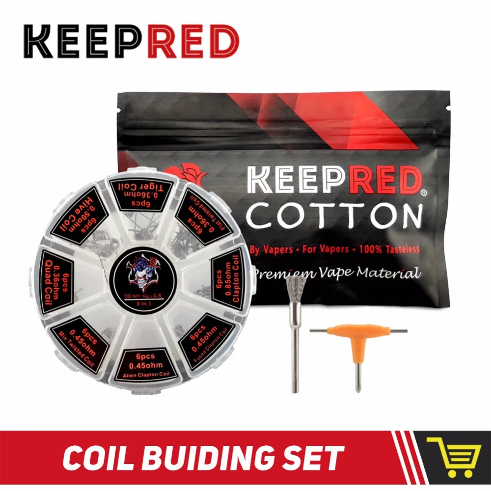 KEEPRED Vape Cotton electronic cigarette organic cotton 8 in 1 prebuilt coil Kit vs bacon kendo cotton for OBS ENGINE RTA
KEEPRED Vape Cotton electronic cigarette organic cotton 8 in 1 prebuilt coil Kit vs bacon kendo cotton for OBS ENGINE RTA