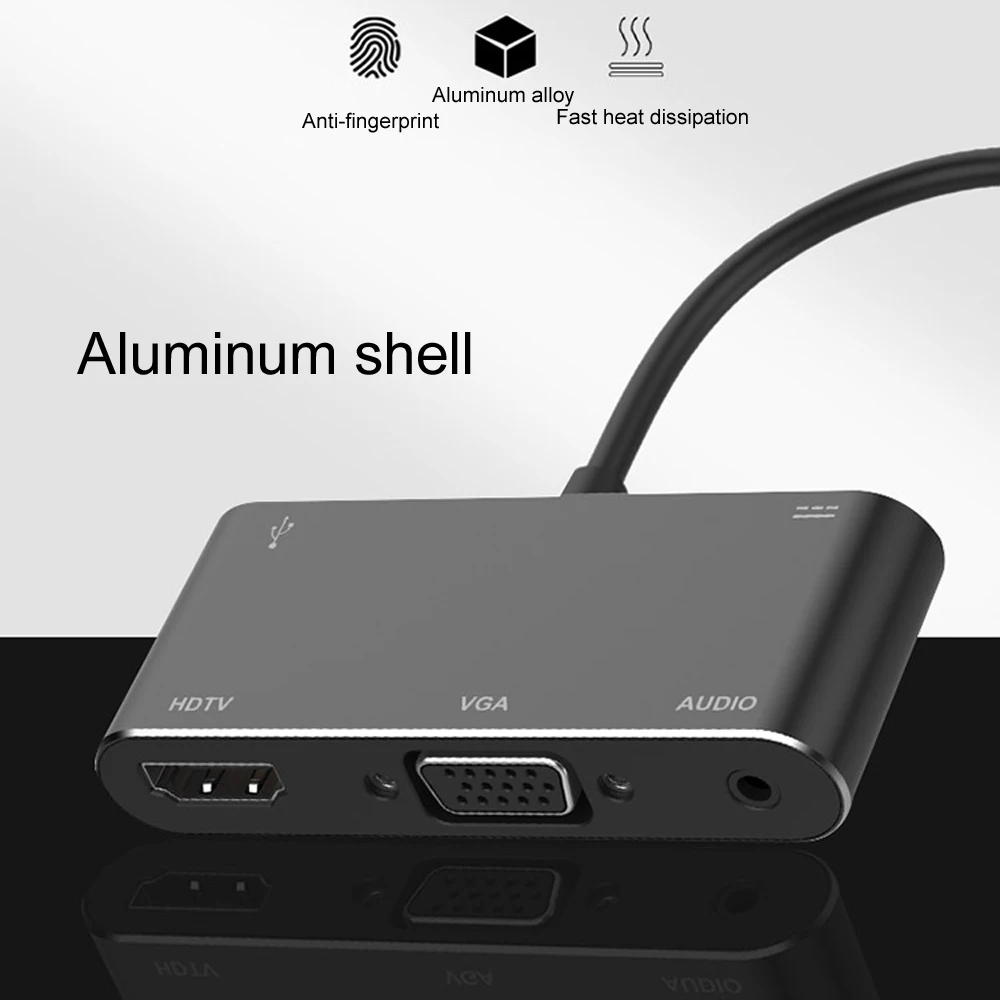 Type-C To HDMI + VGA 5 in 1 02
