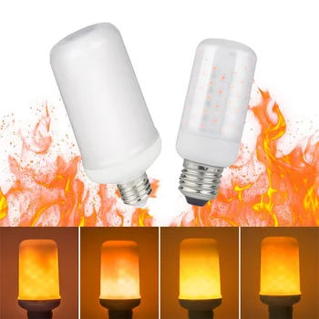 63/99 LEDs E27 E14 Flame Lamp 5W 7W AC85-265V Ampoule LED Flame Effect Light Bulb Flickering Emulation Fire Christmas Flame Blub
63/99 LEDs E27 E14 Flame Lamp 5W 7W AC85-265V Ampoule LED Flame Effect Light Bulb Flickering Emulation Fire Christmas Flame Blub