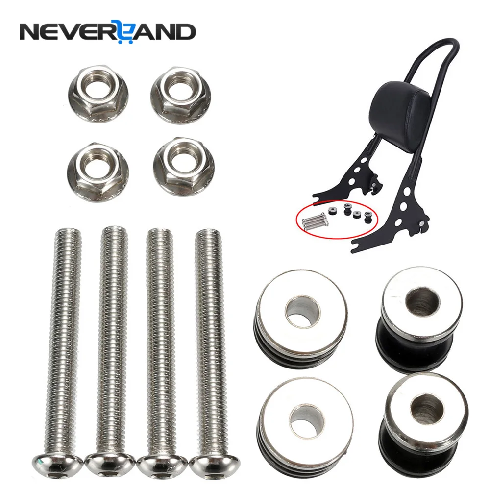 NEVERLAND Motorcycle Backrest Sissy Bar Detachable Docking Hardware Kit For Harley Sportster XL883 1200 Forty Eight Iron D35
NEVERLAND Motorcycle Backrest Sissy Bar Detachable Docking Hardware Kit For Harley Sportster XL883 1200 Forty Eight Iron D35