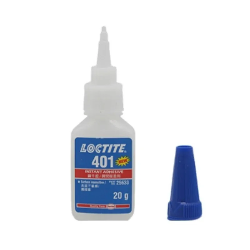 Loctite 20g 401 glue Instant adhesive universal type sticky metal plastic leather wood rubber quick-drying glue
Loctite 20g 401 glue Instant adhesive universal type sticky metal plastic leather wood rubber quick-drying glue