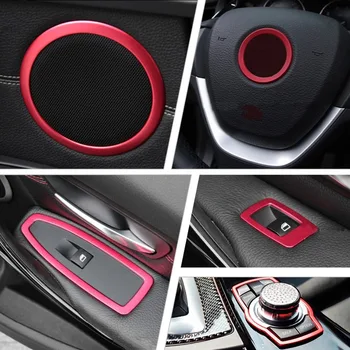 CITALL Red Car Interior Trim kit For BMW 3 Series F30 328i 320i 2013 2014 2015 Window Switch Panel+ Speaker +Steering Wheel Ring
CITALL Red Car Interior Trim kit For BMW 3 Series F30 328i 320i 2013 2014 2015 Window Switch Panel+ Speaker +Steering Wheel Ring