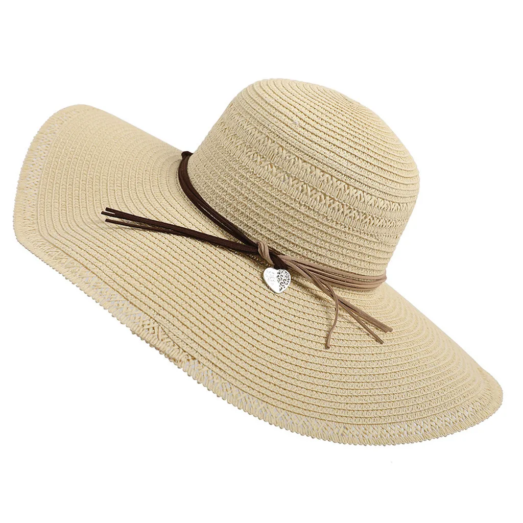 Summer Women's Hat Wide Brim Beach Sun Hat Panama Straw Hat Men Fedora Hat Cap Sun Visor Cap Male Sombrero Chapeau Femme#P3
Summer Women's Hat Wide Brim Beach Sun Hat Panama Straw Hat Men Fedora Hat Cap Sun Visor Cap Male Sombrero Chapeau Femme#P3