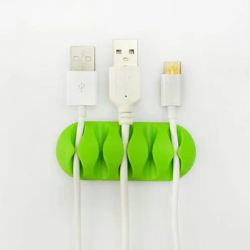 HYT Cable Winder Earphone Cable Organizer Wire Storage Silicon Charger Cable Holder Clips for MP3 ,MP4 ,Mouse,Earphone 1pcs
HYT Cable Winder Earphone Cable Organizer Wire Storage Silicon Charger Cable Holder Clips for MP3 ,MP4 ,Mouse,Earphone 1pcs