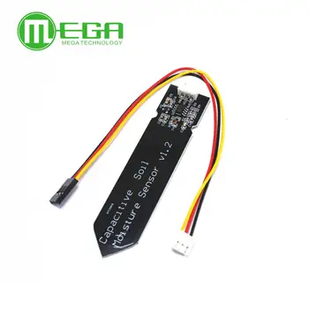 10pcs Capacitive Soil Moisture Sensor Module Not Easy to Corrode Wide Voltage Wire 3.3~5.5V Corrosion Resistant W/ Gravity
10pcs Capacitive Soil Moisture Sensor Module Not Easy to Corrode Wide Voltage Wire 3.3~5.5V Corrosion Resistant W/ Gravity