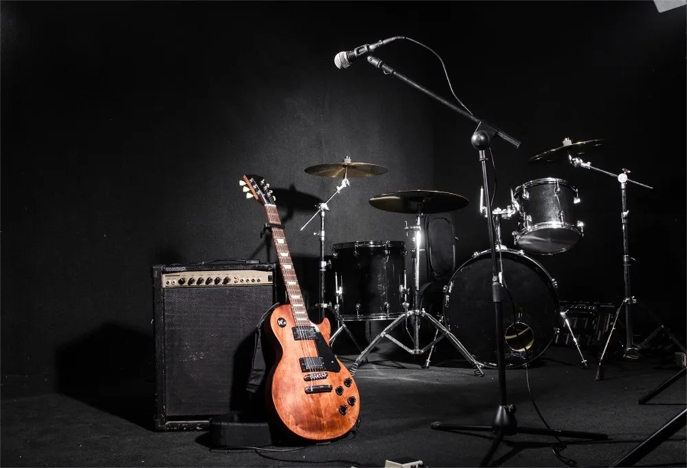 Laeacco Musical Players Guitar Drums Sound Baby Portrait Interior Photography Background Photographic Backdrops For Photo Studio
Laeacco Musical Players Guitar Drums Sound Baby Portrait Interior Photography Background Photographic Backdrops For Photo Studio