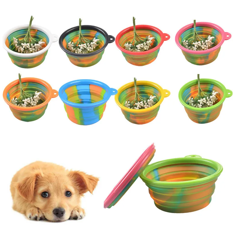 Camouflage Pet Silicone Bowl Collapsible Portable Folding Travel Dogs Cats Food Water Supply Drop Shipping
Camouflage Pet Silicone Bowl Collapsible Portable Folding Travel Dogs Cats Food Water Supply Drop Shipping