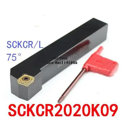 SCKCR2020K09/ SCKCL2020K09 Metal Lathe Cutting Tools Lathe Machine CNC Turning Tools External Turning Tool Holder S-Type SCKCR/L
SCKCR2020K09/ SCKCL2020K09 Metal Lathe Cutting Tools Lathe Machine CNC Turning Tools External Turning Tool Holder S-Type SCKCR/L