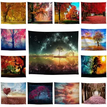 ZEIMON Forest Psychedelic Tapestry 3D Printing Sunset Tree Farmhouse Decor Hippie Wall Hanging Carpet Polyester Tapestries
ZEIMON Forest Psychedelic Tapestry 3D Printing Sunset Tree Farmhouse Decor Hippie Wall Hanging Carpet Polyester Tapestries