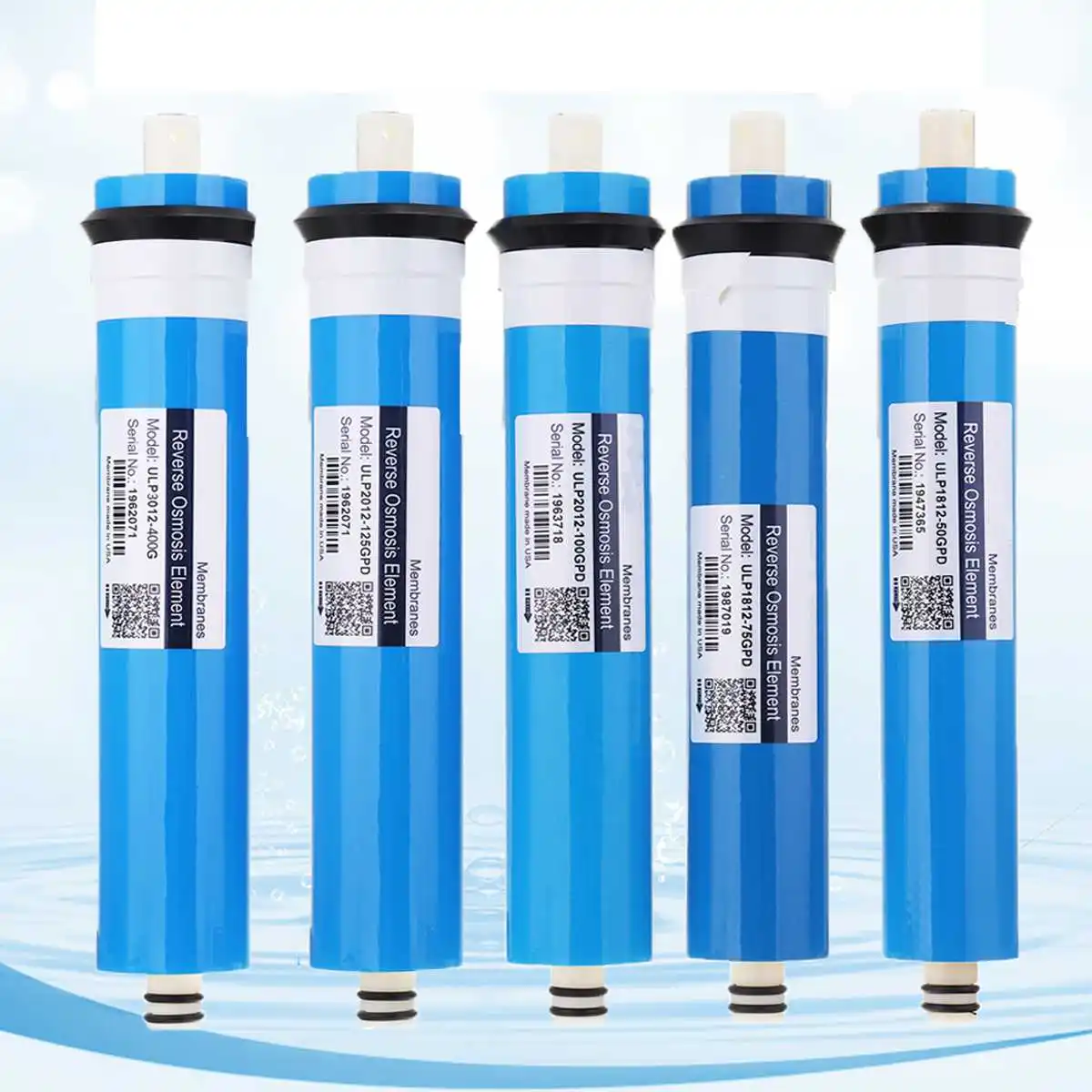 50/75/100/125GPD RO membrane for 5 stage water filter purifier treatment reverse osmosis system Home Kitchen
50/75/100/125GPD RO membrane for 5 stage water filter purifier treatment reverse osmosis system Home Kitchen