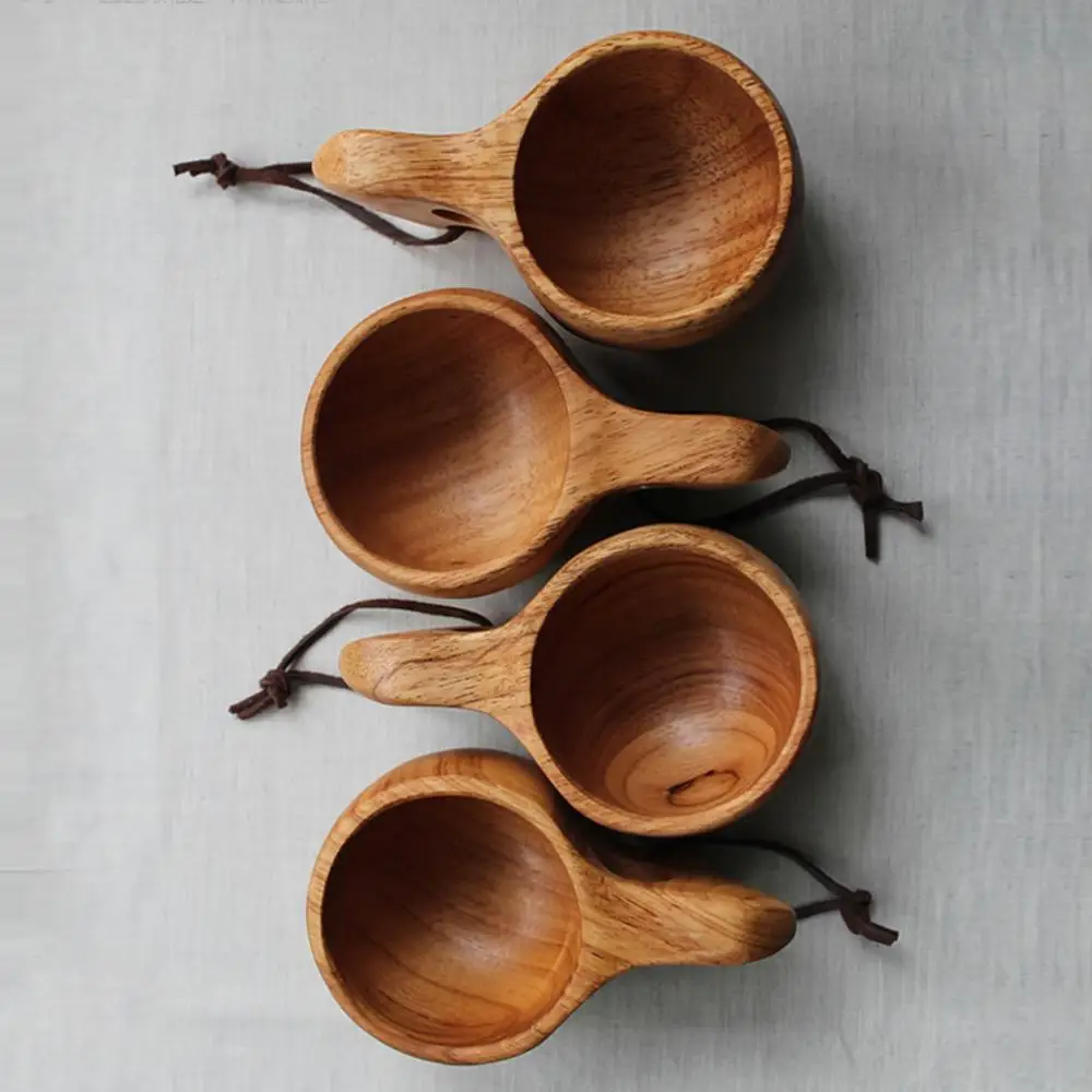 6 PCS 200ml/6.76 oz Long Eco-Friendly Coffee Milk Beer Cup Double Holes Wood Handmade Cup Mug
6 PCS 200ml/6.76 oz Long Eco-Friendly Coffee Milk Beer Cup Double Holes Wood Handmade Cup Mug