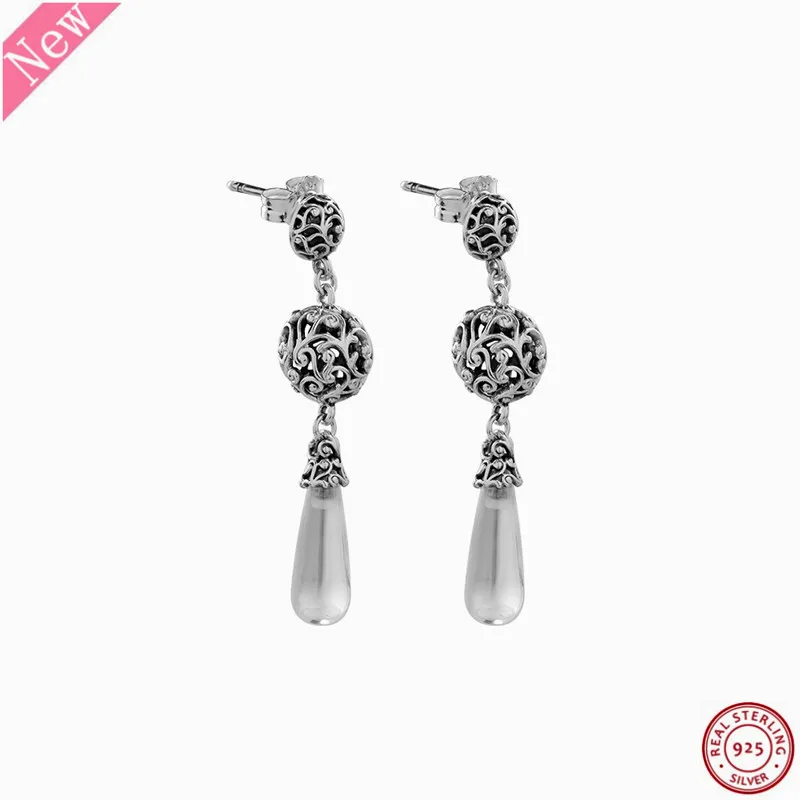 2018 Autumn 925 Sterling Silver Majestic Swirling Scrolls Orbs Clear CZ Regal Droplets Drop Earrings for Women Jewelry FLE134
2018 Autumn 925 Sterling Silver Majestic Swirling Scrolls Orbs Clear CZ Regal Droplets Drop Earrings for Women Jewelry FLE134