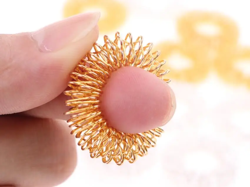 10pcs Finger Stress Relief Fidget Ring Spiky Sensory Fidgit Toy For Autism ADHD Anxiety Quiet Spring Message Ring
10pcs Finger Stress Relief Fidget Ring Spiky Sensory Fidgit Toy For Autism ADHD Anxiety Quiet Spring Message Ring