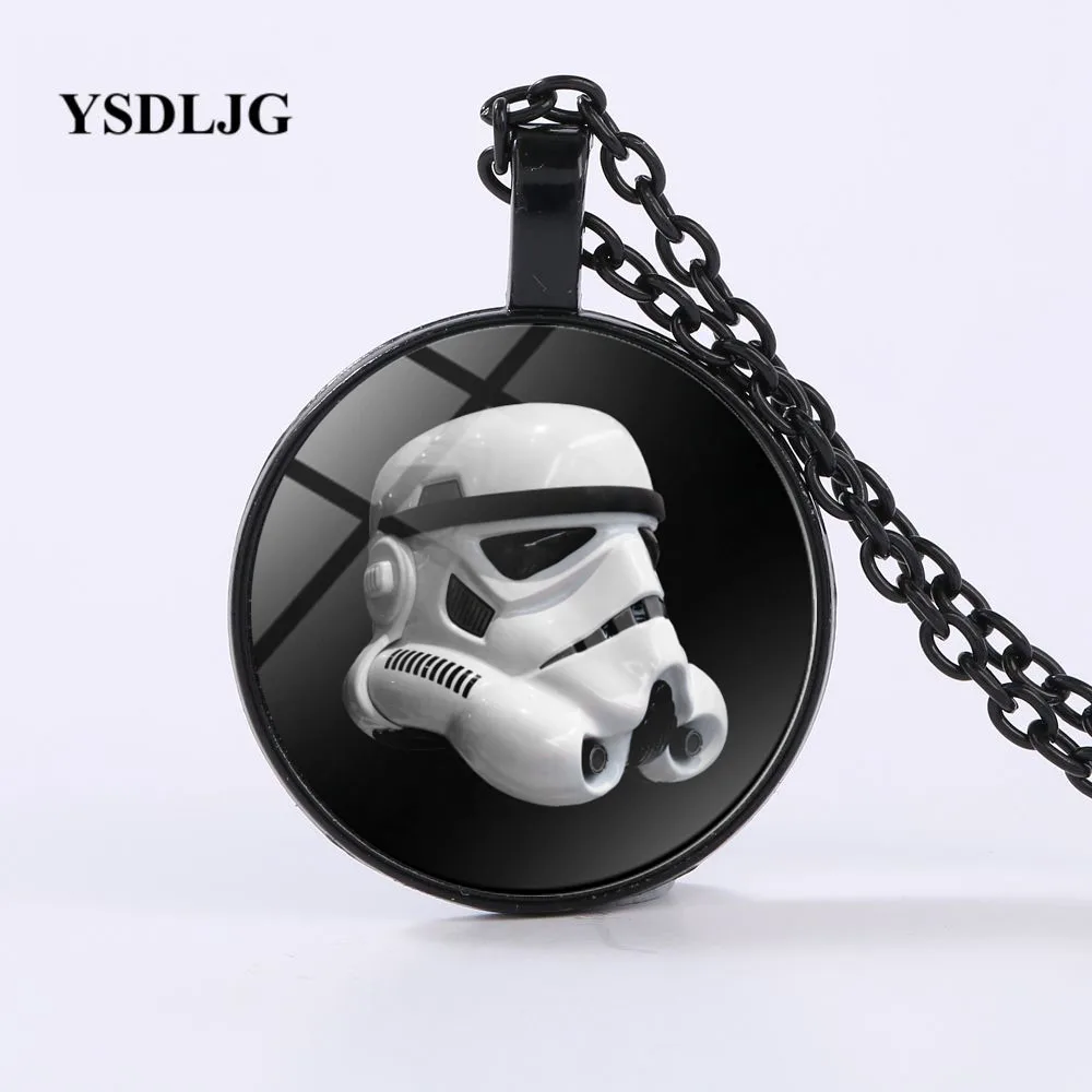 YSDLJG Star Wars Necklace - Stormtrooper Helmet Mask - Empire Dark Force Accessories Pendant Stainless Steel Jewelry
YSDLJG Star Wars Necklace - Stormtrooper Helmet Mask - Empire Dark Force Accessories Pendant Stainless Steel Jewelry