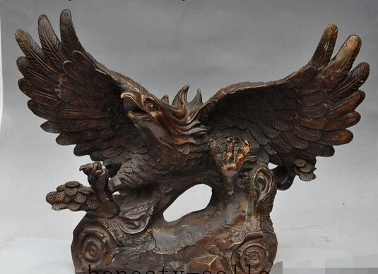 006024 china fengshui bronze Pine animal Eagle Hawk d king Unfold Wing flying statue
006024 china fengshui bronze Pine animal Eagle Hawk d king Unfold Wing flying statue