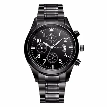 2018 Stainless Steel Quartz Men Watch Top Brand Luxury Calendar Wristwatch Fashion Casual Boutique Black Leather Watches Relojes
2018 Stainless Steel Quartz Men Watch Top Brand Luxury Calendar Wristwatch Fashion Casual Boutique Black Leather Watches Relojes