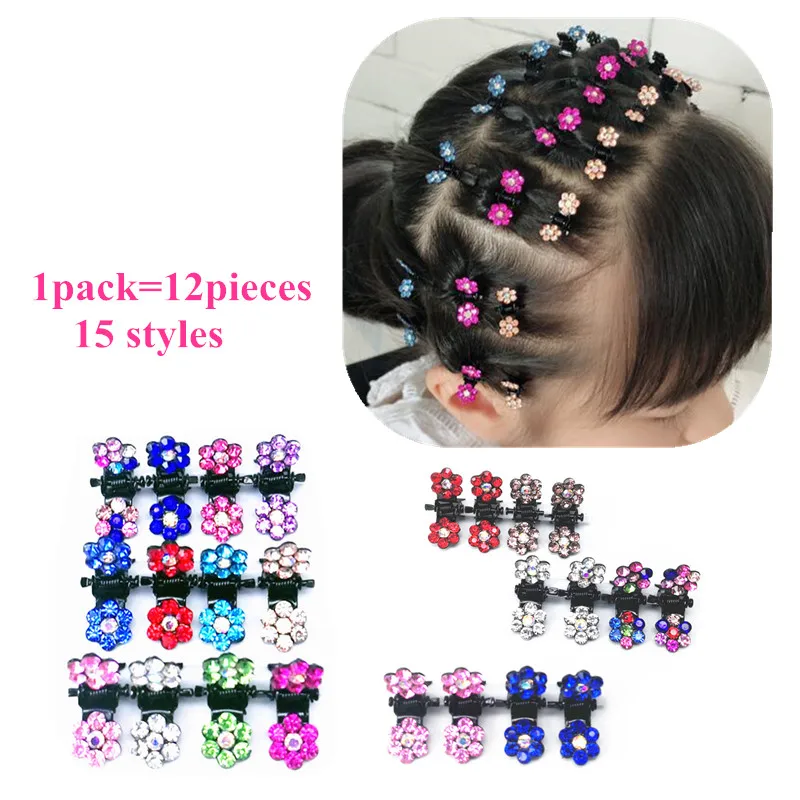 12PCS/pack Wedding Bridal Hair Claws children Mini Headwear Rhinestone Snowflake Hair Clips Flower Hairpins Hair Accessory
12PCS/pack Wedding Bridal Hair Claws children Mini Headwear Rhinestone Snowflake Hair Clips Flower Hairpins Hair Accessory