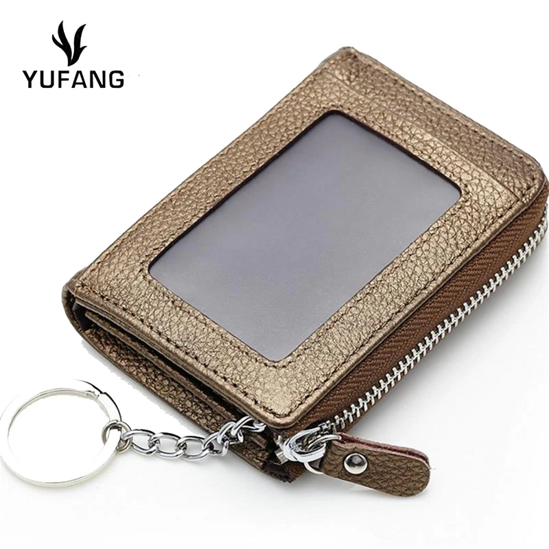 YUFANG Fashion Men Women Genuine Leather Coin Purse Zipper Open Holders Short Mini Purses Wallet Natural Leather Coin Pocket
YUFANG Fashion Men Women Genuine Leather Coin Purse Zipper Open Holders Short Mini Purses Wallet Natural Leather Coin Pocket