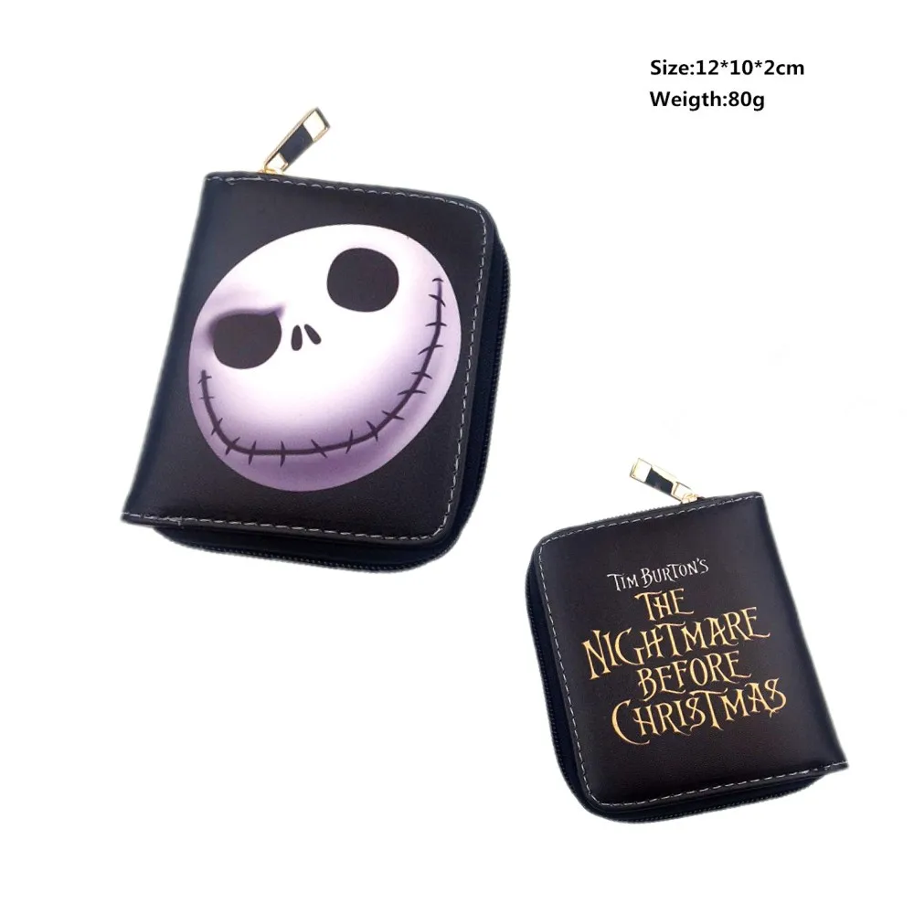 Anime The Nightmare Before Christmas Wallet Mini Card Holder Zipper Poucht Coin Pocket Gifts Kids Leather PU Coin Purse Wallets
Anime The Nightmare Before Christmas Wallet Mini Card Holder Zipper Poucht Coin Pocket Gifts Kids Leather PU Coin Purse Wallets