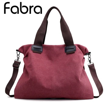 Fabra Women Canvas Bag Ladies Shoulder Bags Handbags Fashion Women Famous Brands Large Captain Casual Tote Bags 2018
Fabra Women Canvas Bag Ladies Shoulder Bags Handbags Fashion Women Famous Brands Large Captain Casual Tote Bags 2018