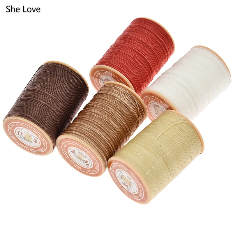 She Love 0.55mm Round Wax Thread Leather Sewing Hand Stiching Cord For DIY Decor Toy Crafts Parts
She Love 0.55mm Round Wax Thread Leather Sewing Hand Stiching Cord For DIY Decor Toy Crafts Parts