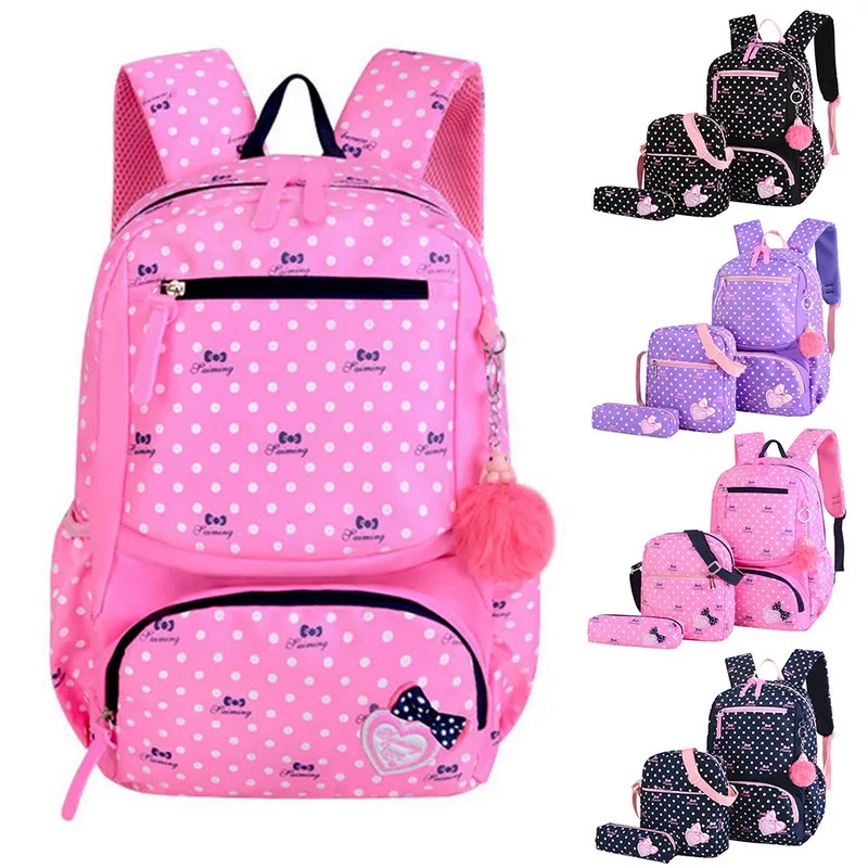 3pcs Printing SchoolBag For Children Kids School bags Fashion School Backpacks For Girls Teenager Pink Purple Bagpack
3pcs Printing SchoolBag For Children Kids School bags Fashion School Backpacks For Girls Teenager Pink Purple Bagpack