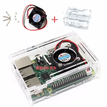Raspberry Pi 3 Transparent Clear Case Enclosure Box With Cooling Fan For Raspberry Pi 2
Raspberry Pi 3 Transparent Clear Case Enclosure Box With Cooling Fan For Raspberry Pi 2