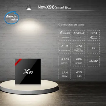 10pcs/lot X96 amlogic S905W android 7.1 quad core 17.3 smart 4K google tv box 1gb 8gb 2gb 16gb
10pcs/lot X96 amlogic S905W android 7.1 quad core 17.3 smart 4K google tv box 1gb 8gb 2gb 16gb