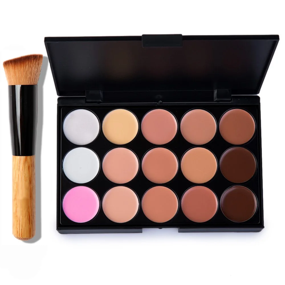 POPFEEL Professional Make up Facial Concealer Cream Face Care Makeup base Palettes Hide Blemish Moisturizer Primer Concealer
POPFEEL Professional Make up Facial Concealer Cream Face Care Makeup base Palettes Hide Blemish Moisturizer Primer Concealer
