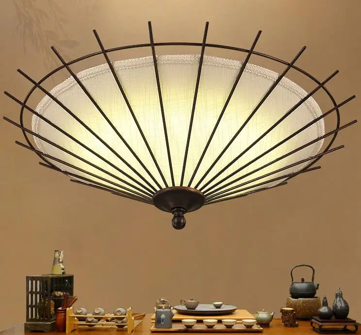 Chinese handmade iron umbrella cloth Zen LED ceiling lights living room lights personality Inn Restaurant ceiling lamp ZH ZS148
Chinese handmade iron umbrella cloth Zen LED ceiling lights living room lights personality Inn Restaurant ceiling lamp ZH ZS148