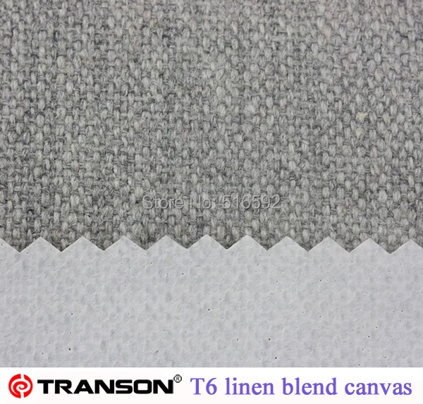 Transon #6 primed Linen blend art canvas roll, triple primed canvas, 67"X6yd canvas roll.
Transon #6 primed Linen blend art canvas roll, triple primed canvas, 67"X6yd canvas roll.