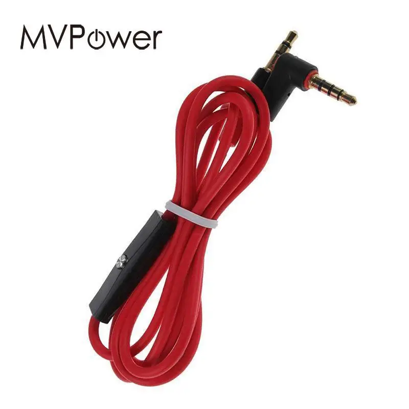 3.5mm Male to Male Audio Aux Cable Cord L Jack Support Mic Replacement Earphone Accessories for iPhone iPod & other Headphone
3.5mm Male to Male Audio Aux Cable Cord L Jack Support Mic Replacement Earphone Accessories for iPhone iPod & other Headphone