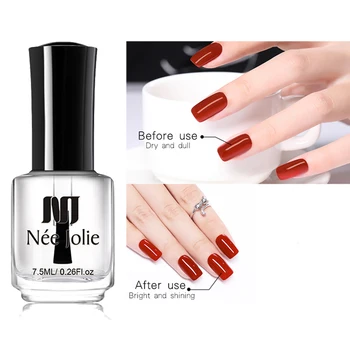 NEE JOLIE 8ml Nails Protector Oil 3.5ml Base Coat Top Coat 2-in-1 Matte Effect For Nail Art Polish Varnish Fast Dry
NEE JOLIE 8ml Nails Protector Oil 3.5ml Base Coat Top Coat 2-in-1 Matte Effect For Nail Art Polish Varnish Fast Dry