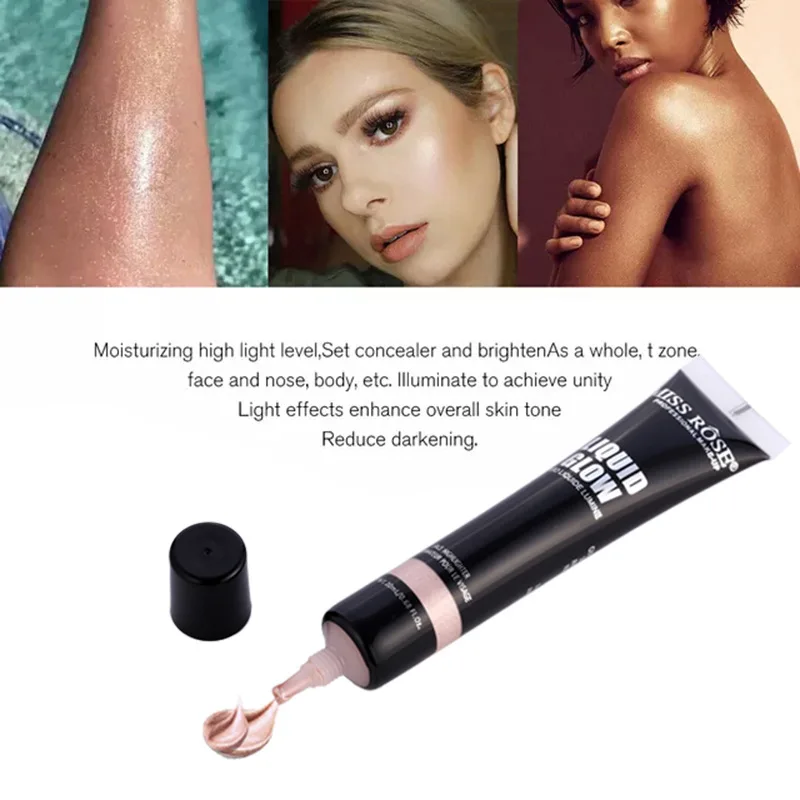 Makeup Contour Corrector Glow Liquid Highlighter Brighten Bronzer Face Stereoscopic Profession Highlight
Makeup Contour Corrector Glow Liquid Highlighter Brighten Bronzer Face Stereoscopic Profession Highlight