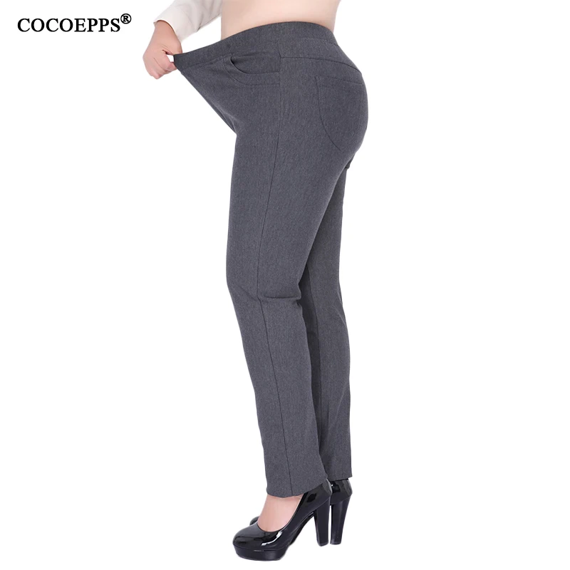 2019 High waist skinny pants Winter Casual Fashion Classic Mom pants 7XL 8XL trousers for women Large Size Fatpantalon femme 9XL
2019 High waist skinny pants Winter Casual Fashion Classic Mom pants 7XL 8XL trousers for women Large Size Fatpantalon femme 9XL