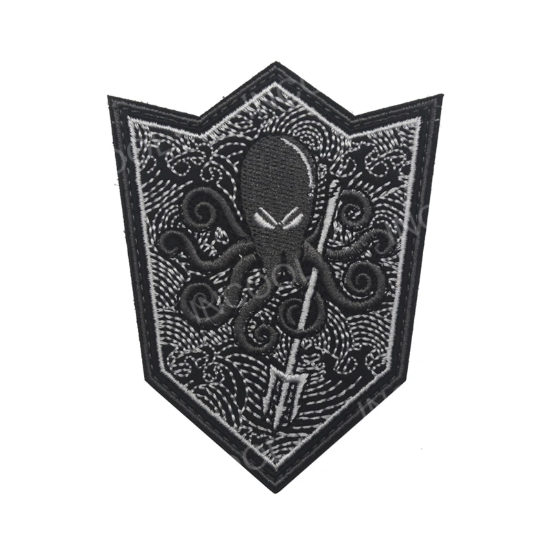 3D Embroidery Patch Octopus Morale Patch Hook & Loop Fastener Military Tactical Emblem Appliques Embroidered Badges 9*7 CM
3D Embroidery Patch Octopus Morale Patch Hook & Loop Fastener Military Tactical Emblem Appliques Embroidered Badges 9*7 CM