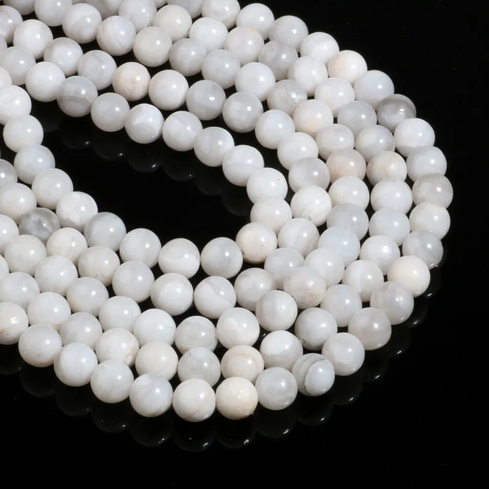 Natural Stone Beads White Crazy Agates Round Loose Beads 4 6 8 10 12mm Fit DIY Jewelry Making Accessories
Natural Stone Beads White Crazy Agates Round Loose Beads 4 6 8 10 12mm Fit DIY Jewelry Making Accessories