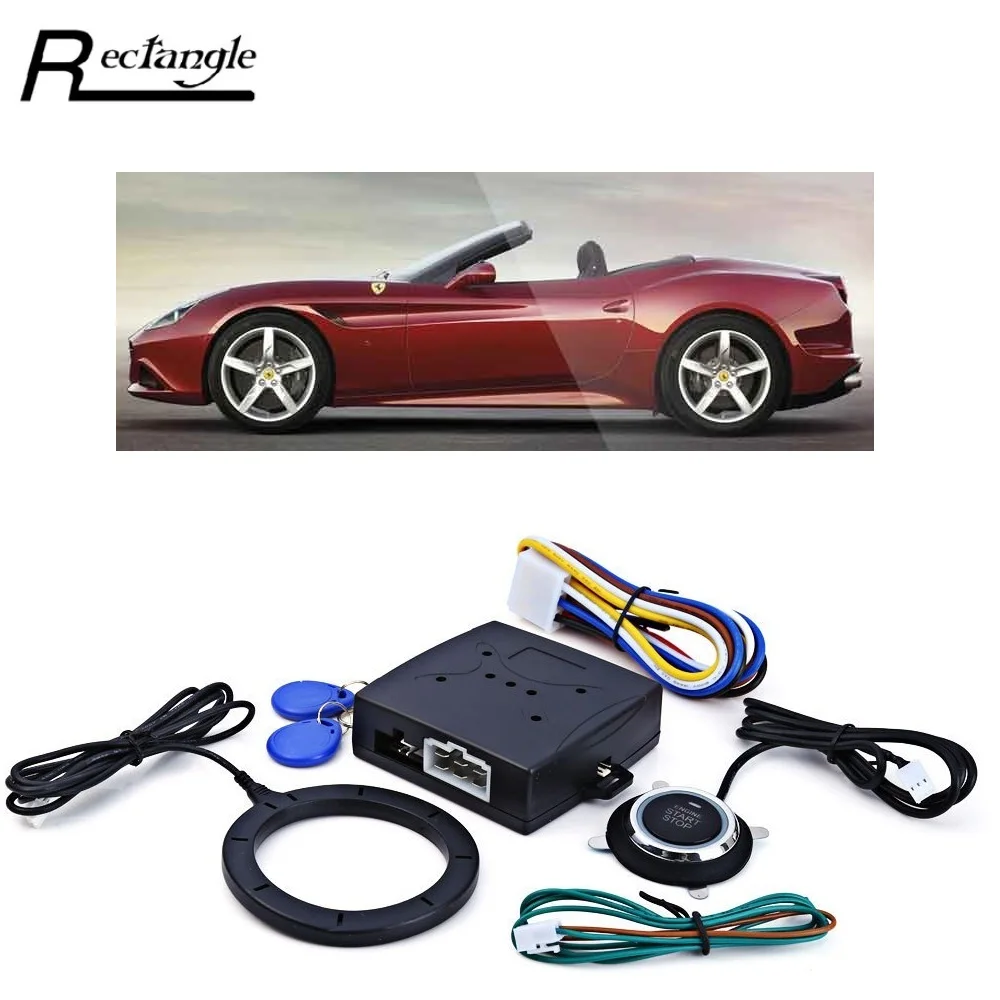 Car Start Button Engine Push RFID Lock Ignition Starter Keyless Entry Stop Immobilizer for Alarm Systems Driving Security
Car Start Button Engine Push RFID Lock Ignition Starter Keyless Entry Stop Immobilizer for Alarm Systems Driving Security
