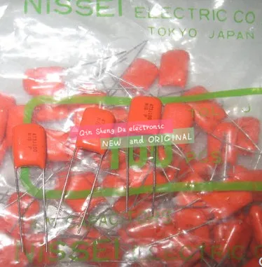 New and original 100PCS NIS 473 100V 0.047UF 5% 100V Orange metal film capacitance new
New and original 100PCS NIS 473 100V 0.047UF 5% 100V Orange metal film capacitance new