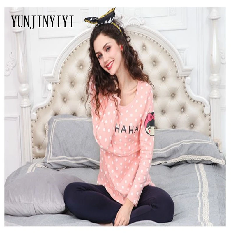 Home cotton pregnant women suit pregnant women pajamas soft breastfeeding care clothes suit pregnant women pajamas
Home cotton pregnant women suit pregnant women pajamas soft breastfeeding care clothes suit pregnant women pajamas