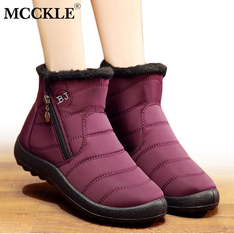 Plus Size Women Plush Warm Snow Boots Winter Ankle Boots Female Waterproof Platform Flat Zipper Fur Short Boots Casual Shoes
Plus Size Women Plush Warm Snow Boots Winter Ankle Boots Female Waterproof Platform Flat Zipper Fur Short Boots Casual Shoes