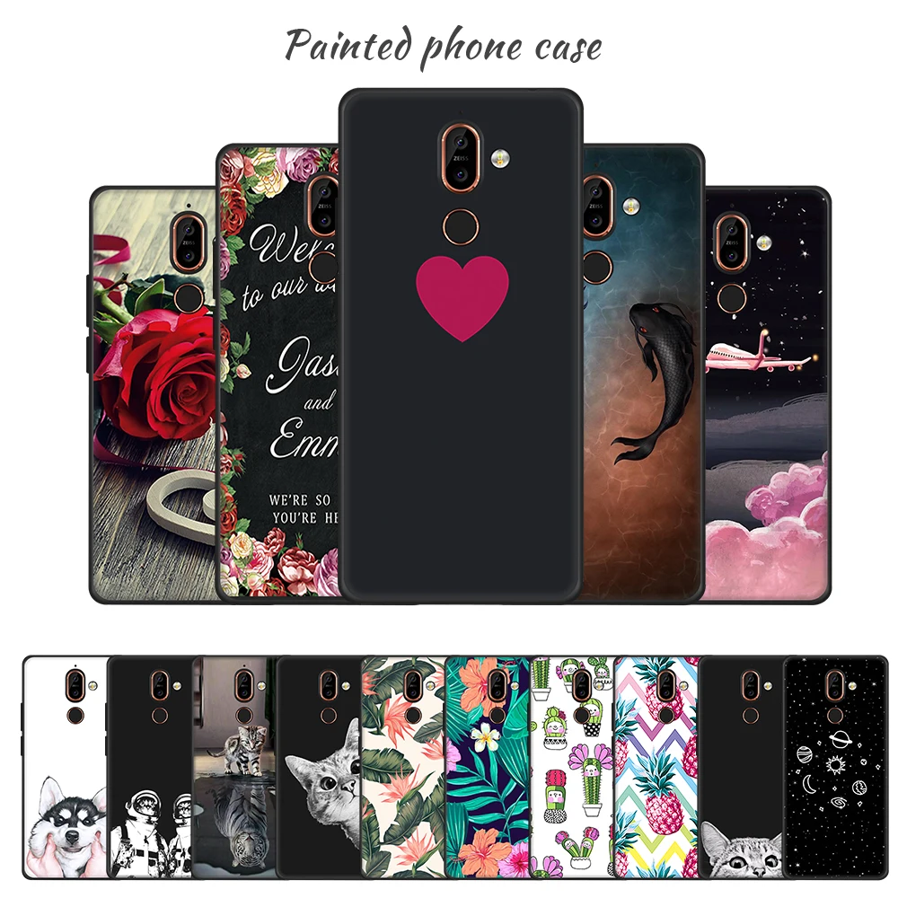 TPU Phone Case For Nokia 3 6 2018 7 Plus 8 Painted Cover Case For Nokia 3 6 2018 Silicone Soft Case Protective Back Cover Capa
TPU Phone Case For Nokia 3 6 2018 7 Plus 8 Painted Cover Case For Nokia 3 6 2018 Silicone Soft Case Protective Back Cover Capa
