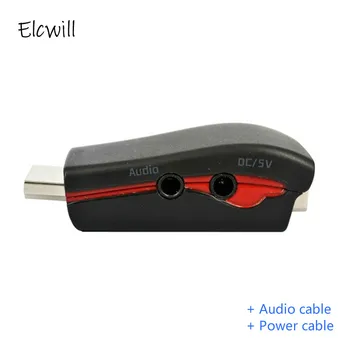 HDMI To VGA Adapter + Audio Cable + USB Power Cable Male To Female Connector Converter for Tablet Laptop HDTV DVD
HDMI To VGA Adapter + Audio Cable + USB Power Cable Male To Female Connector Converter for Tablet Laptop HDTV DVD