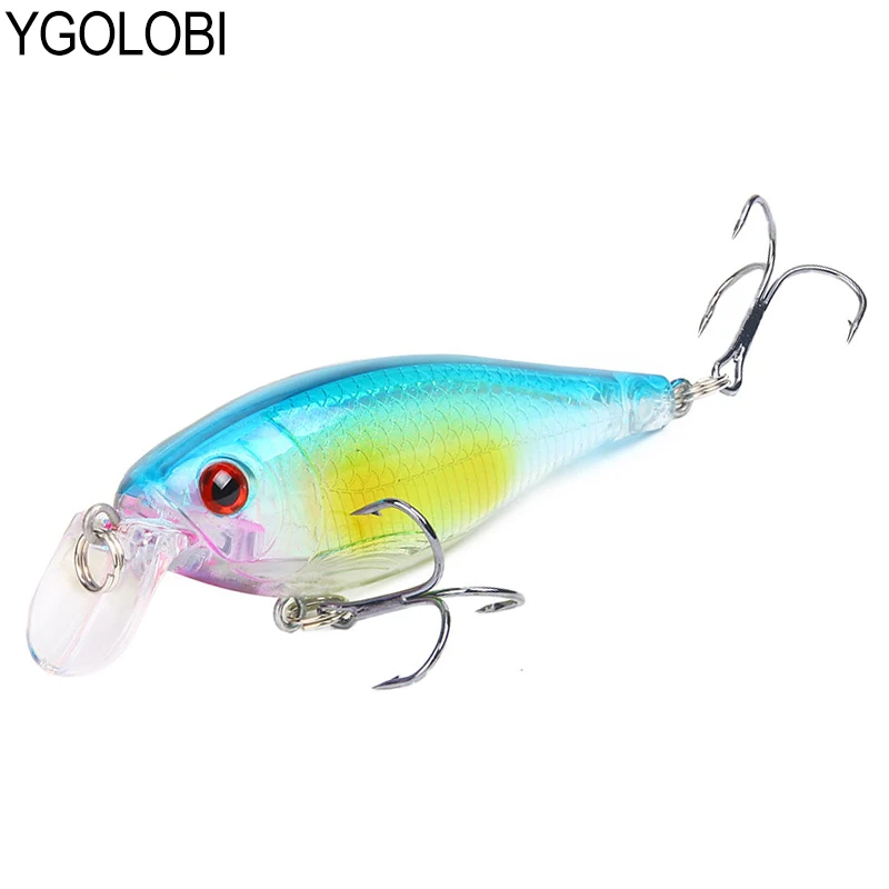 YGOLOBI Minnow Fishing Lure12.6g 90mm Wobbler Artificial Bait Hard Lures bionic bait 3D Eyes Freshwater Sea Fishing Bait
YGOLOBI Minnow Fishing Lure12.6g 90mm Wobbler Artificial Bait Hard Lures bionic bait 3D Eyes Freshwater Sea Fishing Bait