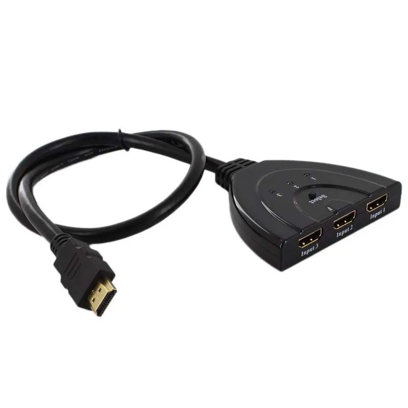 Высокое качество HDMI концентратор 3 порта 1080P 3D HDMI переключатель сплиттер концентратор с кабелем для ПК ТВ
Высокое качество HDMI концентратор 3 порта 1080P 3D HDMI переключатель сплиттер концентратор с кабелем для ПК ТВ