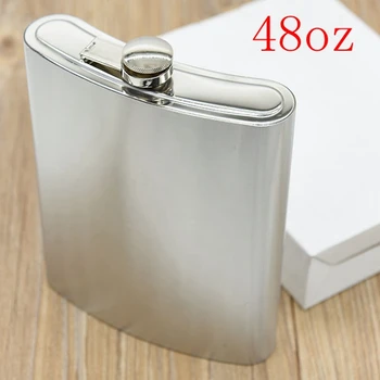 25pcs/lot 48oz Large Size Flagon Portable Stainless Steel Hip Flask Flagon Whiskey Wine Pot Bottle Gift
25pcs/lot 48oz Large Size Flagon Portable Stainless Steel Hip Flask Flagon Whiskey Wine Pot Bottle Gift